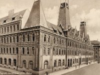Jurišićeva ulica oko 1920-ih godina. Glavna pošta